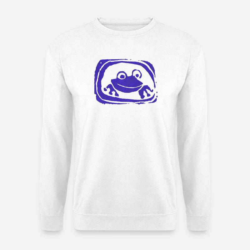 Froggyfun - Unisex Pullover - Weiß