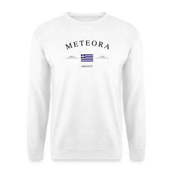 Meteora Greece – Holiday Souvenir &amp; Gift - Unisex Sweatshirt - white - Front
