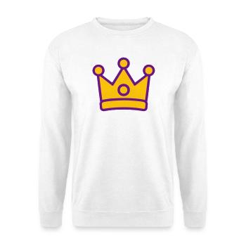 Krone! - Unisex Pullover - Weiß - Vorne