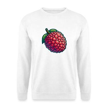 Lychee Natural Illustration - Unisex Sweatshirt - white - Front