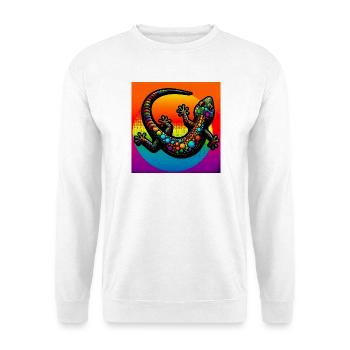 Gecko - Unisex Sweatshirt - white - Front