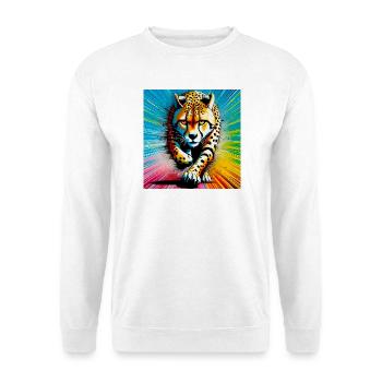 cheetah - Unisex Sweatshirt - white - Front