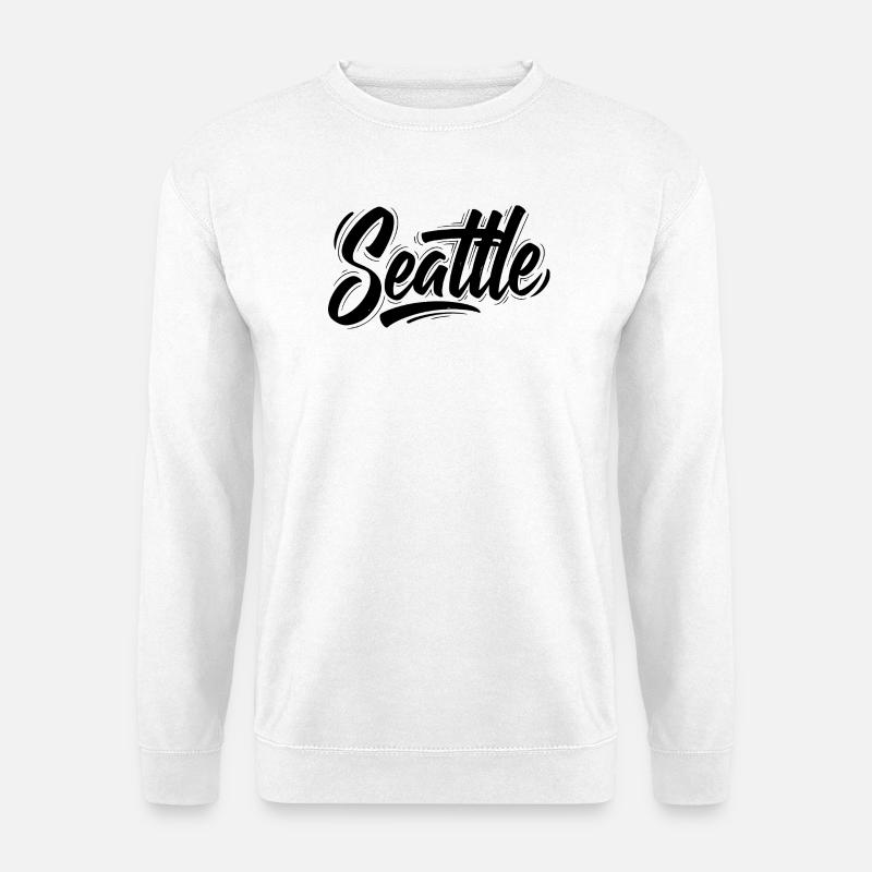 Seattle - Unisex Pullover - Weiß