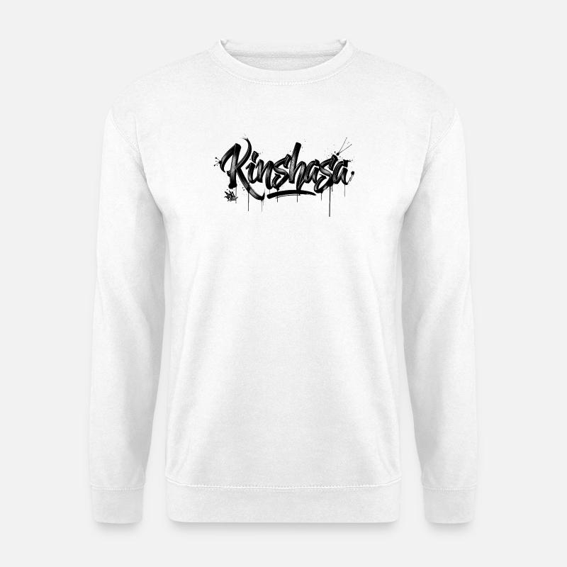Kinshasa - Unisex Pullover - Weiß