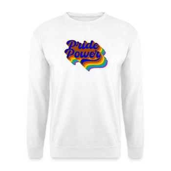 Pride Power LGBTQ+ Pride & Diversität - Unisex Pullover - Weiß - Vorne