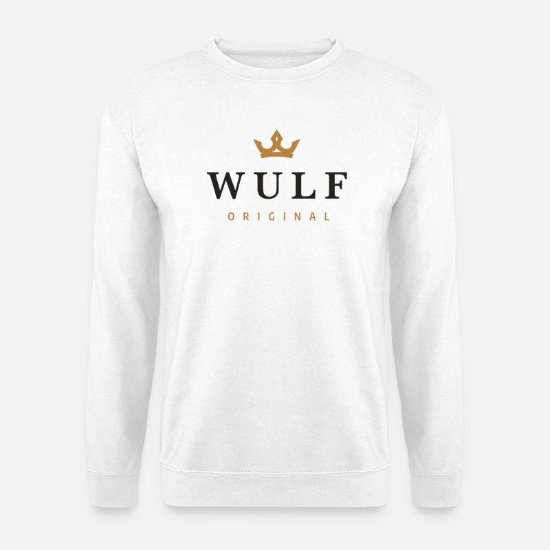 Wulf Original Familienlogo - Unisex Pullover - Weiß
