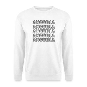 Voyage à Anguilla - Sweat-shirt Unisexe - blanc - Devant