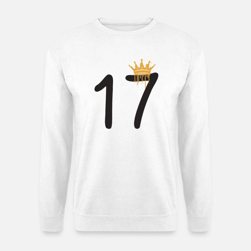 17 - Unisex Pullover - Weiß