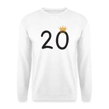 20 - Unisex Sweatshirt - white - Front