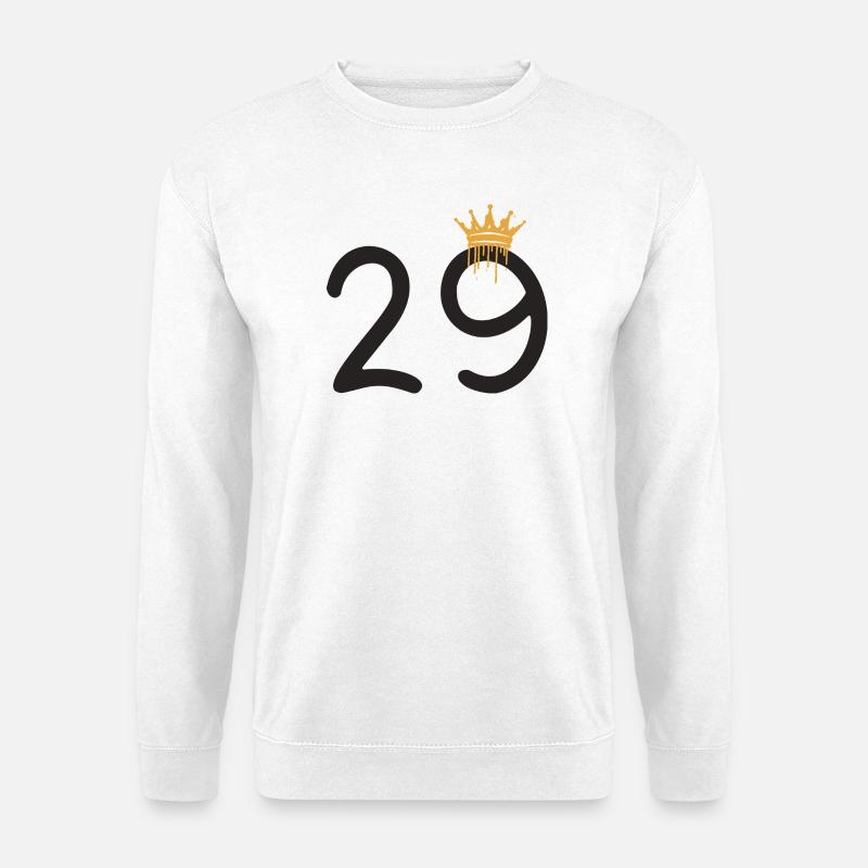 29 - Unisex Pullover - Weiß