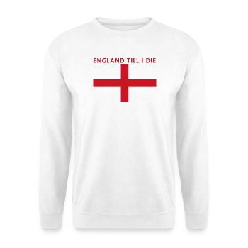 English Train Line Signature Design - Unisex Sweatshirt - white - Front
