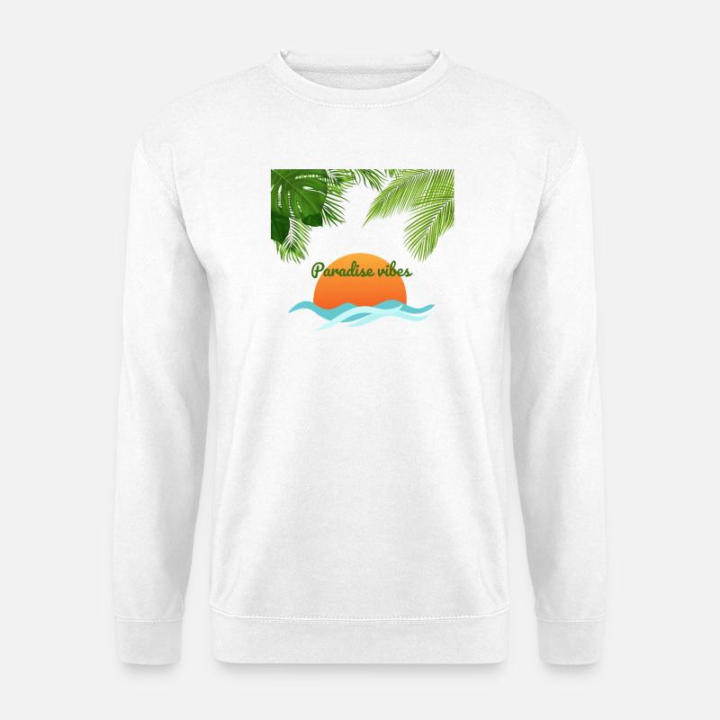 Stay_Positive - Unisex Pullover - Weiß