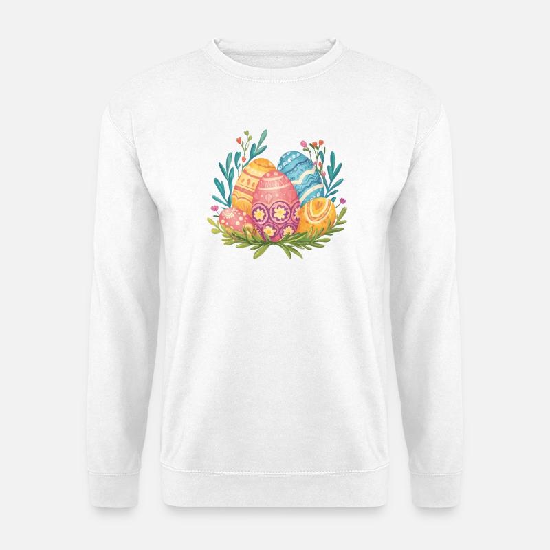 Easter egg - Unisex Sweatshirt - white