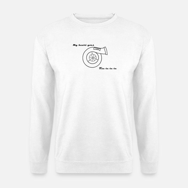 Turbo _25_August_2025_ - Unisex Pullover - Weiß