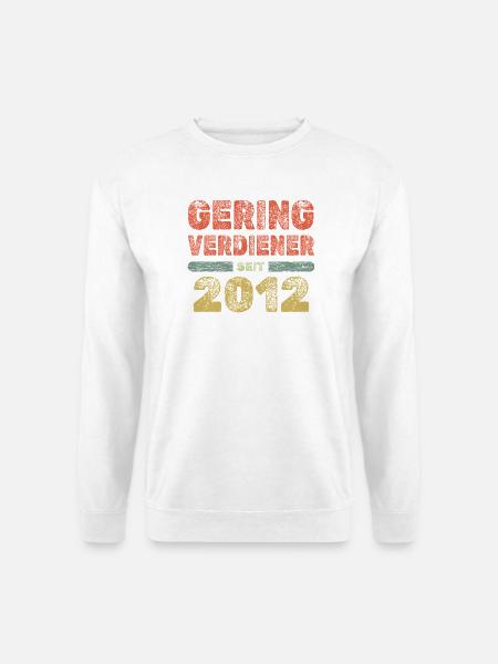 2012 - Unisex Pullover - Weiß