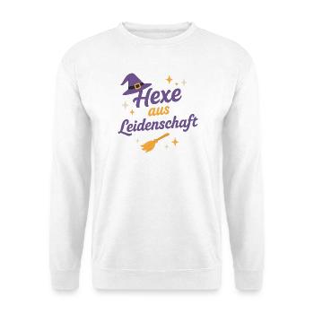 Hexe aus Leidenschaft - Unisex Pullover - Weiß - Vorne