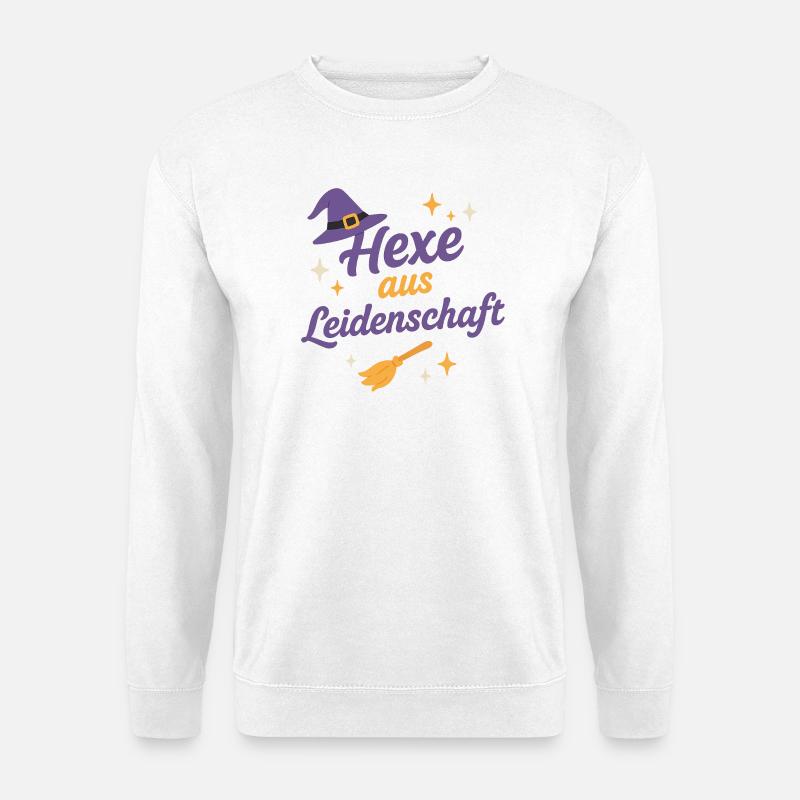 Hexe aus Leidenschaft - Unisex Pullover - Weiß