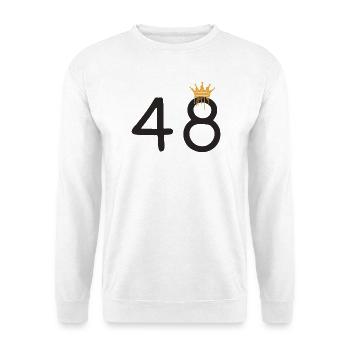 48 - Unisex Sweatshirt - white - Front