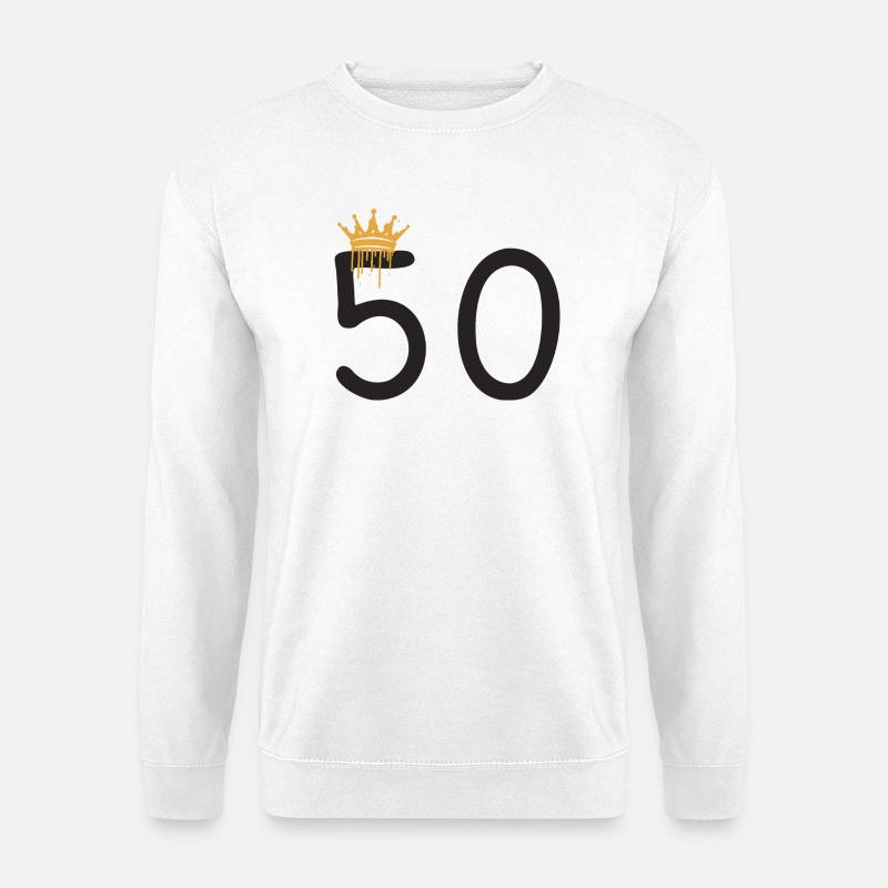 50 - Unisex Pullover - Weiß