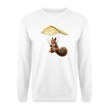 Flying Squirrel - Unisex Sweatshirt - white - Front