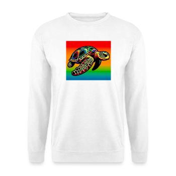 turtle - Unisex Sweatshirt - white - Front