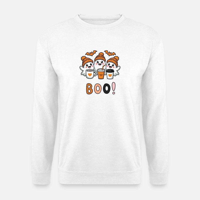 BOO - Unisex Pullover - Weiß