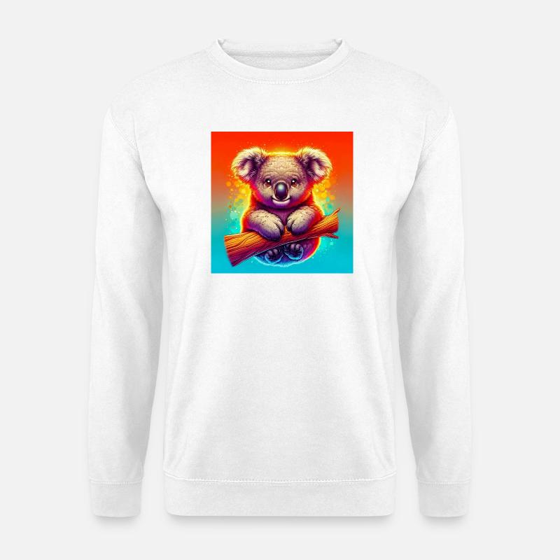 Koala - Unisex Pullover - Weiß