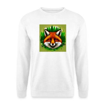 fox - Unisex Sweatshirt - white - Front