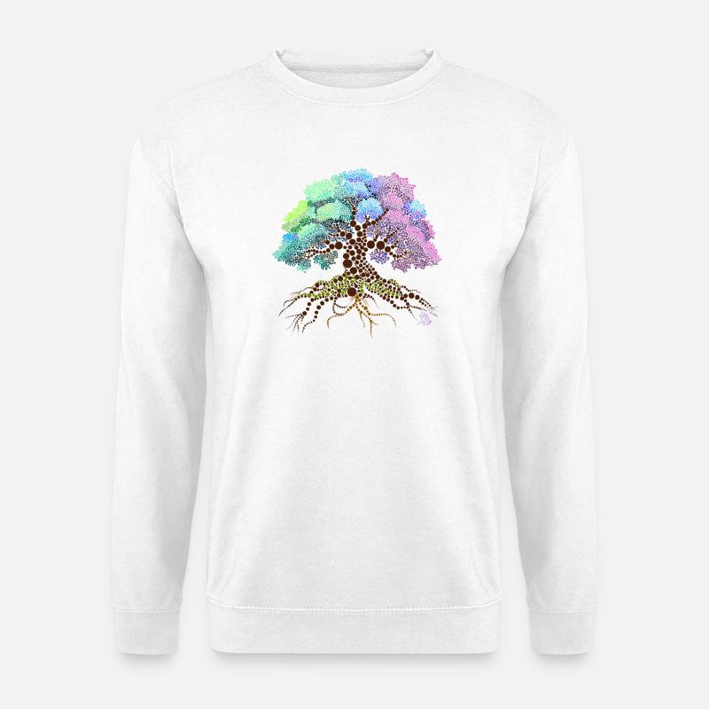 Tree - Unisex Sweatshirt - white