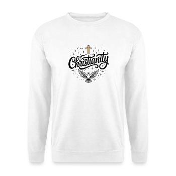 Christentum - Christliches Logo - Unisex Pullover - Weiß - Vorne