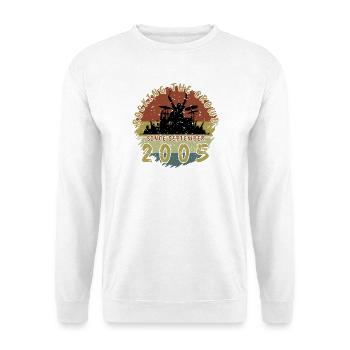 20e anniversaire : une véritable explosion de joie ! DRM 09/2005 - Sweat-shirt Unisexe - blanc - Devant