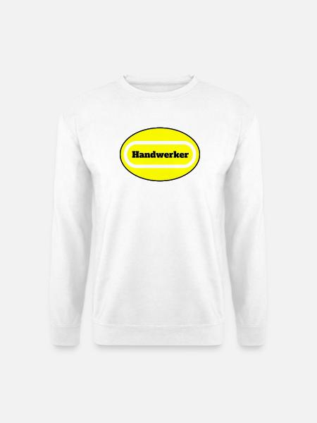 Craftsman Motif with Color Effect - Unisex Sweatshirt - white