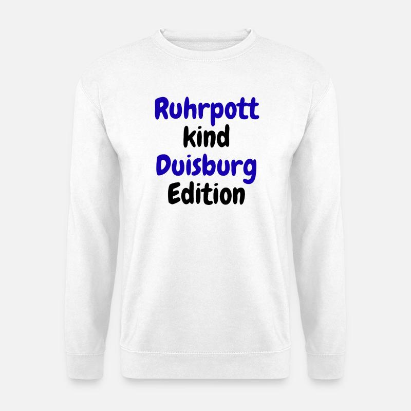 Ruhrpott Kind - Duisburg Edition  - Unisex Pullover - Weiß
