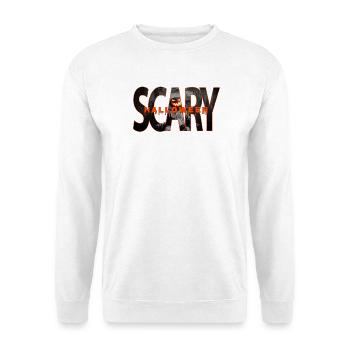 Gruseliges Halloween - Unisex Pullover - Weiß - Vorne