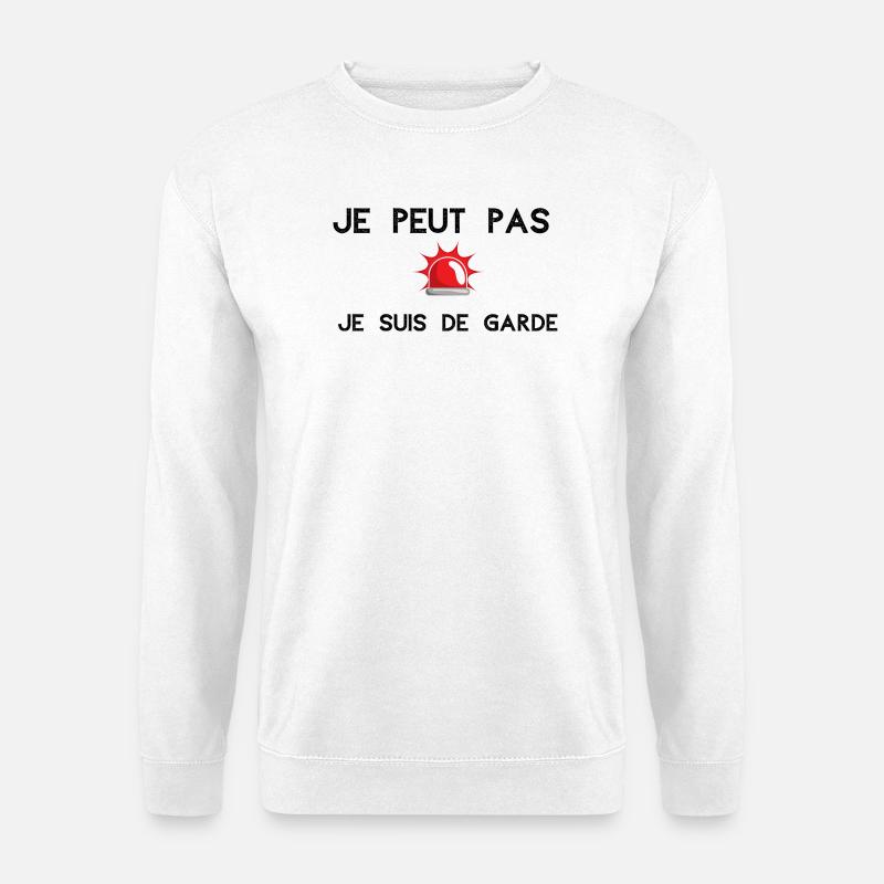 Feuerwehrmann - Unisex Pullover - Weiß