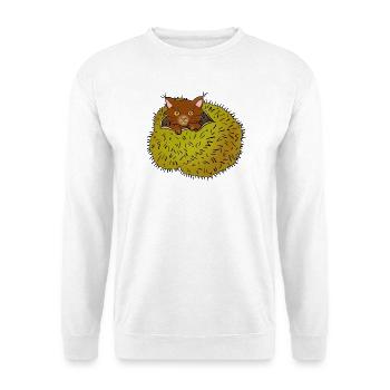 Spider cat - Unisex Sweatshirt - white - Front