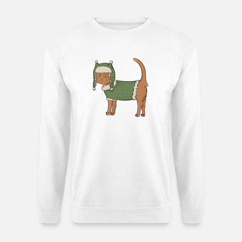 Chat-pka - Unisex Pullover - Weiß