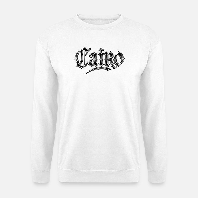 Kairo Gothic Schriftzug - Unisex Pullover - Weiß