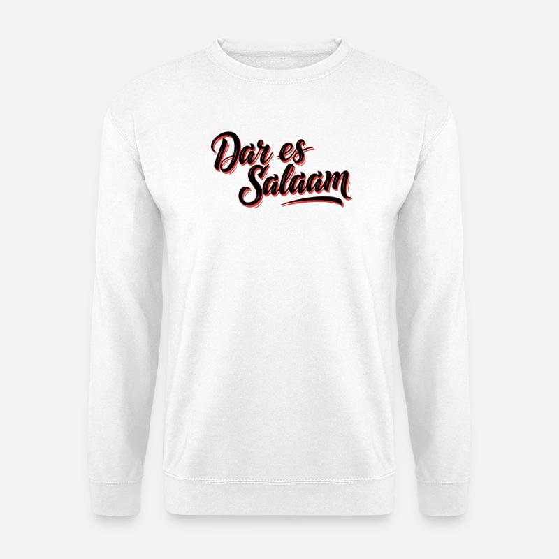 Dar es Salaam - Unisex Pullover - Weiß
