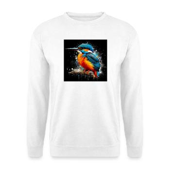 kingfisher - Unisex Sweatshirt - white - Front