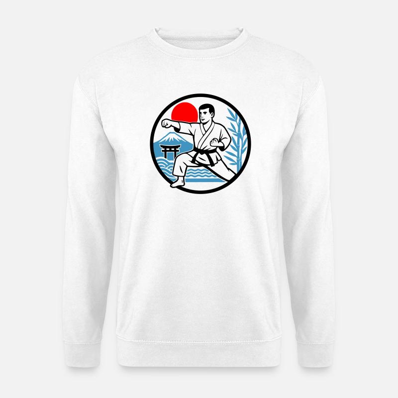 Karate Nature - Unisex Pullover - Weiß
