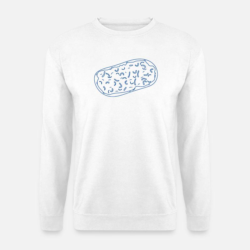 Flammkuchen - Unisex Pullover - Weiß