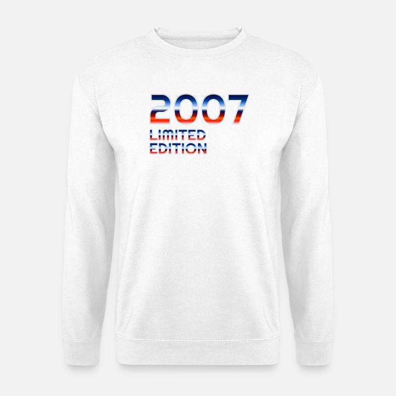 Retro 2007 Limited Edition Design - Unisex Pullover - Weiß