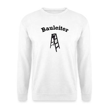 Construction Manager Head Pun Building House Construction Construction Site - Unisex Sweatshirt - white - Front