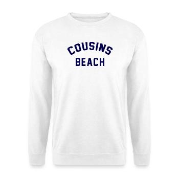 Cousins Beach – College Style - Unisex Sweatshirt - white - Front