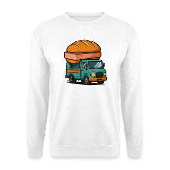 LKW Leberkäse  - Unisex Pullover - Weiß - Vorne