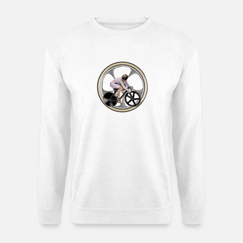 Radsport - Unisex Pullover - Weiß