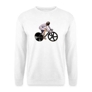 Radsport - Unisex Pullover - Weiß - Vorne