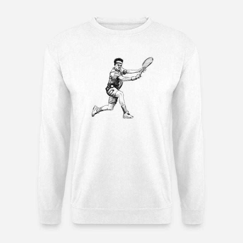 Tennis - Unisex Pullover - Weiß