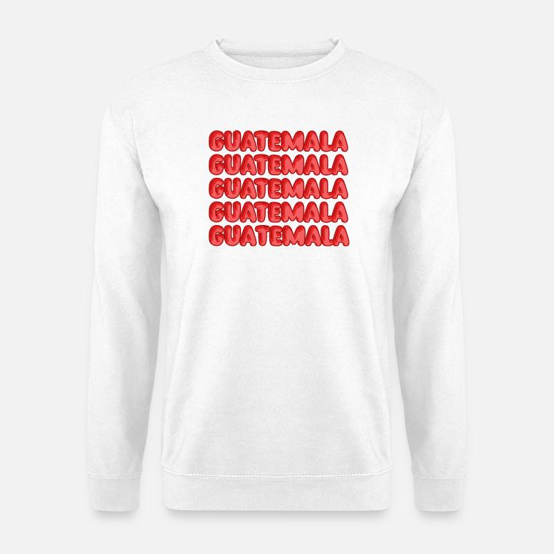 Guatemala als Reise - Unisex Pullover - Weiß